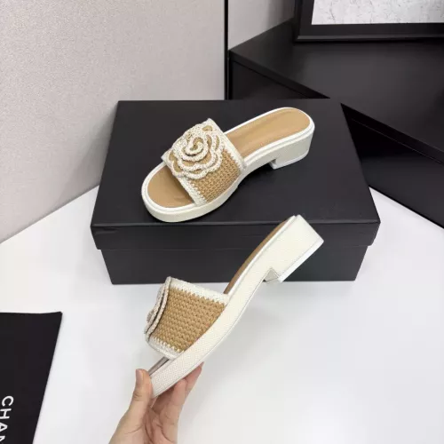 Replica Chanel Slippers For Women #1331919 $98.00 USD for Wholesale
