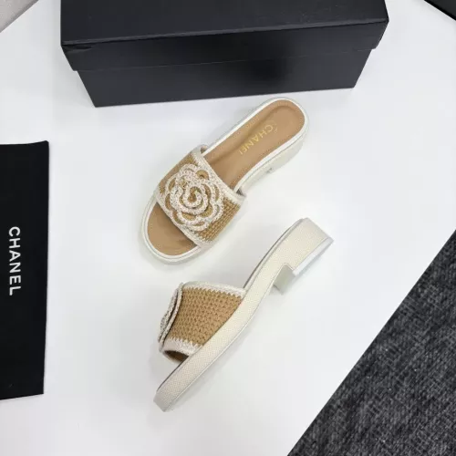 Replica Chanel Slippers For Women #1331919 $98.00 USD for Wholesale