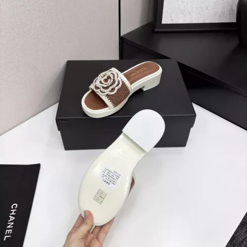 Replica Chanel Slippers For Women #1331920 $98.00 USD for Wholesale