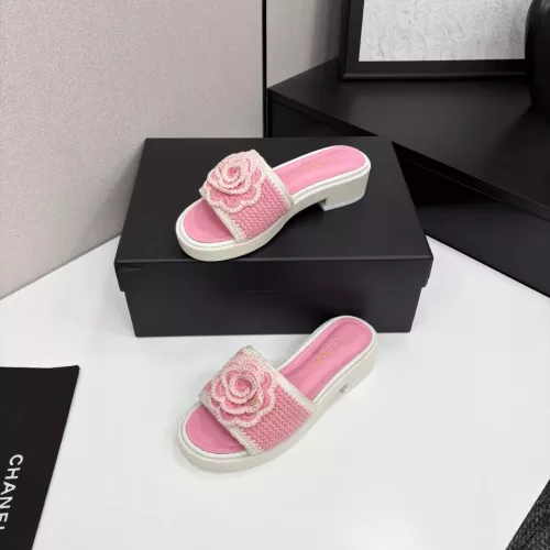 Chanel Slippers For Women #1331925 $98.00 USD, Wholesale Replica Chanel Slippers