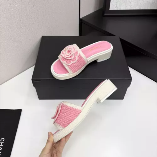 Replica Chanel Slippers For Women #1331925 $98.00 USD for Wholesale