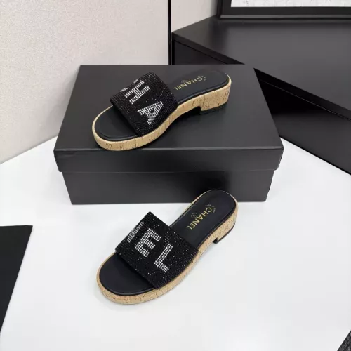 Chanel Slippers For Women #1331929 $98.00 USD, Wholesale Replica Chanel Slippers