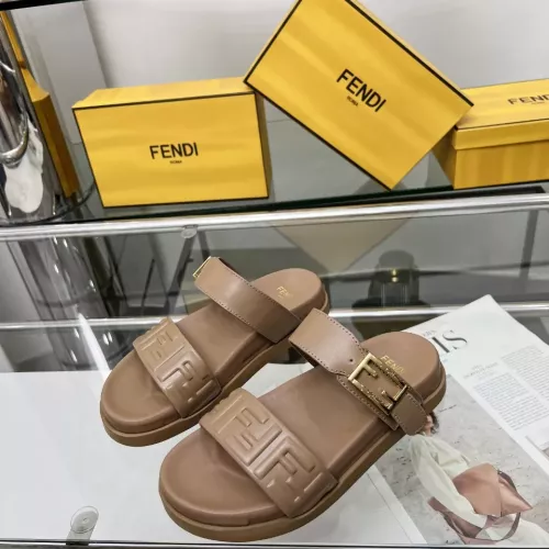 Fendi Slippers For Women #1331942 $96.00 USD, Wholesale Replica Fendi Slippers