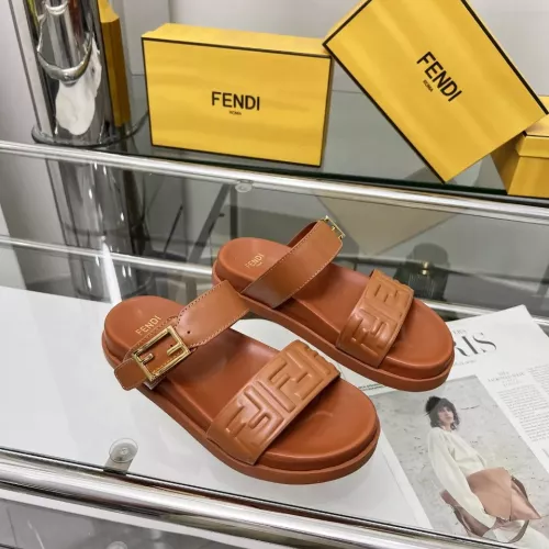 Replica Fendi Slippers For Women #1331943 $96.00 USD for Wholesale