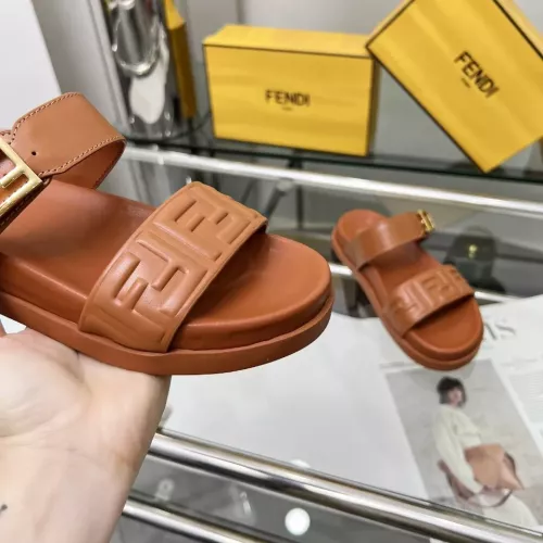 Replica Fendi Slippers For Women #1331943 $96.00 USD for Wholesale