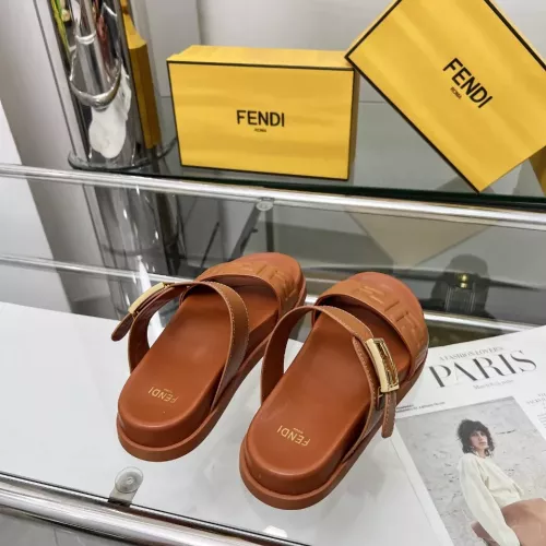 Replica Fendi Slippers For Women #1331943 $96.00 USD for Wholesale
