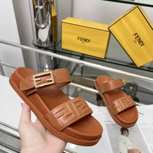 Replica Fendi Slippers For Women #1331943 $96.00 USD for Wholesale