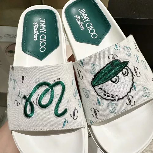 Replica Jimmy Choo Slippers For Women #1331948 $85.00 USD for Wholesale