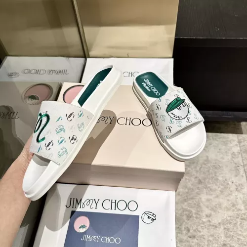 Replica Jimmy Choo Slippers For Women #1331948 $85.00 USD for Wholesale