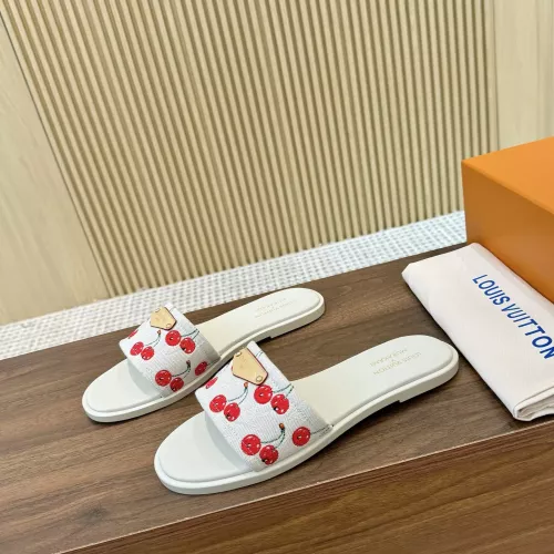 Louis Vuitton Slippers For Women #1331965 $82.00 USD, Wholesale Replica Louis Vuitton Slippers