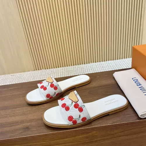 Louis Vuitton Slippers For Women #1331966 $82.00 USD, Wholesale Replica Louis Vuitton Slippers