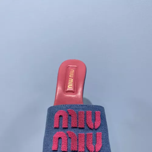 Replica MIU MIU Slippers For Women #1331973 $85.00 USD for Wholesale