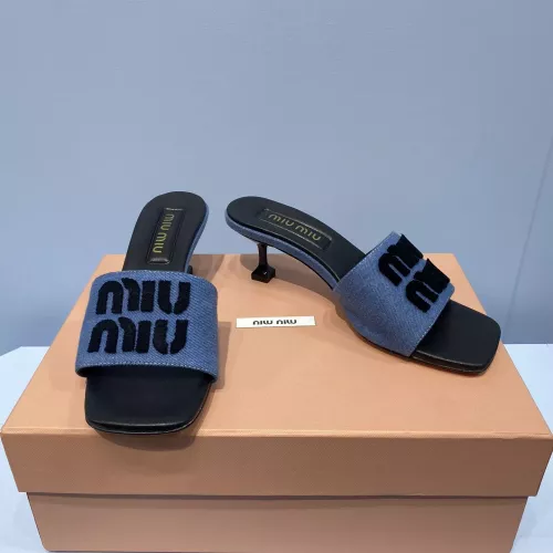 MIU MIU Slippers For Women #1331975 $85.00 USD, Wholesale Replica MIU MIU Slippers