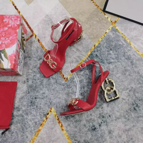 Replica Dolce & Gabbana D&G Sandal For Women #1331985 $145.00 USD for Wholesale
