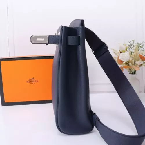 Replica Hermes AAA Quality Messenger Bags In Navy For Unisex #1332190 $251.24 USD for Wholesale