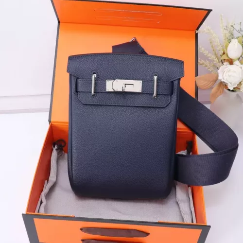 Hermes AAA Quality Messenger Bags In Navy For Unisex #1332194 $222.00 USD, Wholesale Replica Hermes AAA Quality Messenger Bags