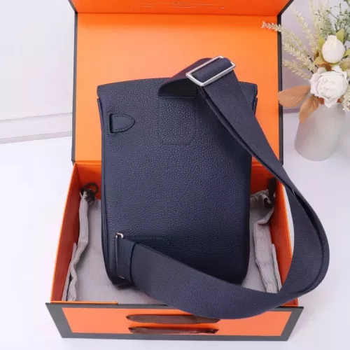 Replica Hermes AAA Quality Messenger Bags In Navy For Unisex #1332194 $222.00 USD for Wholesale