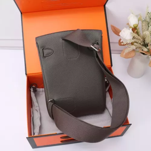Replica Hermes AAA Quality Messenger Bags In Black For Unisex #1332201 $222.00 USD for Wholesale