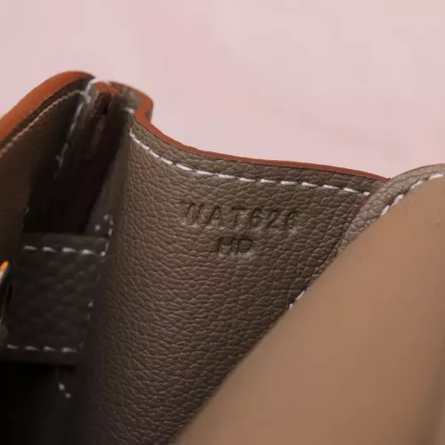 Replica Hermes AAA Quality Messenger Bags In Coffee For Unisex #1332204 $222.00 USD for Wholesale