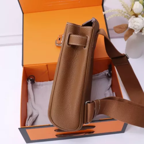 Replica Hermes AAA Quality Messenger Bags In Brown For Unisex #1332206 $222.00 USD for Wholesale