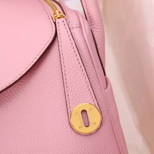 Replica Hermes AAA Quality Handbags In Gold For Women #1332230 $165.00 USD for Wholesale