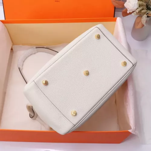 Replica Hermes AAA Quality Handbags In Gold For Women #1332234 $165.00 USD for Wholesale