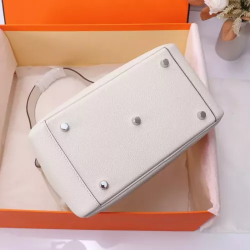 Replica Hermes AAA Quality Handbags In Silver For Women #1332236 $165.00 USD for Wholesale