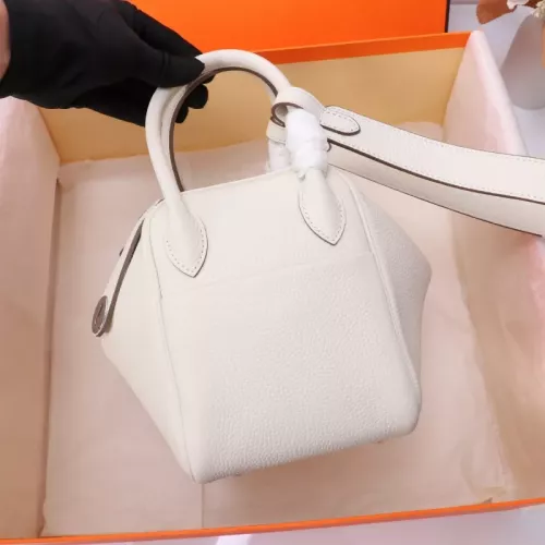 Replica Hermes AAA Quality Handbags In Silver For Women #1332236 $165.00 USD for Wholesale