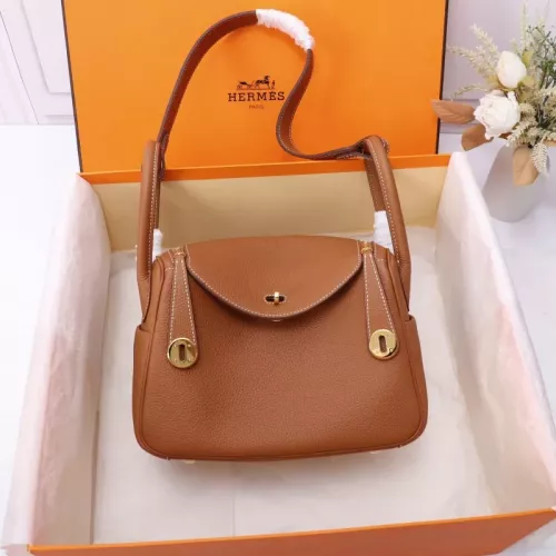 Hermes AAA Quality Handbags In Gold For Women #1332239 $165.00 USD, Wholesale Replica Hermes AAA Quality Handbags