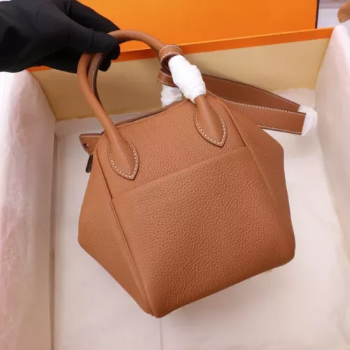 Replica Hermes AAA Quality Handbags In Gold For Women #1332239 $165.00 USD for Wholesale