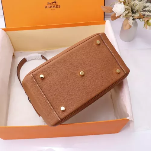 Replica Hermes AAA Quality Handbags In Gold For Women #1332239 $165.00 USD for Wholesale