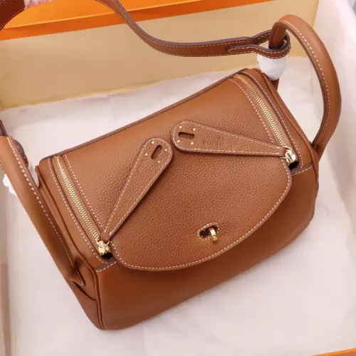 Replica Hermes AAA Quality Handbags In Gold For Women #1332239 $165.00 USD for Wholesale