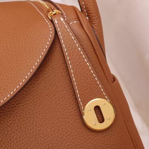 Replica Hermes AAA Quality Handbags In Gold For Women #1332239 $165.00 USD for Wholesale