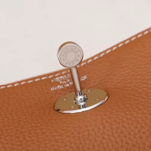 Replica Hermes AAA Quality Handbags In Silver For Women #1332241 $165.00 USD for Wholesale