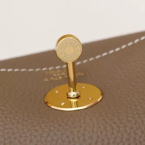 Replica Hermes AAA Quality Handbags In Gold For Women #1332243 $165.00 USD for Wholesale