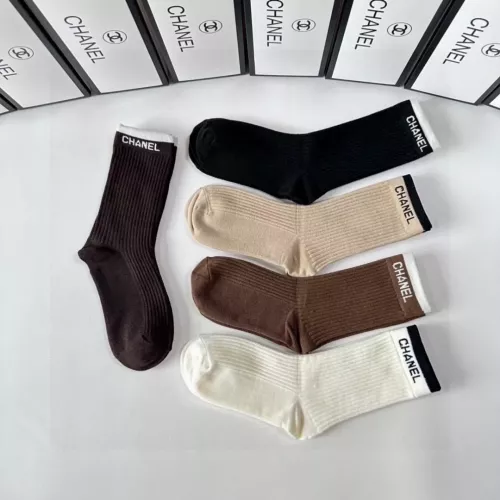 Replica Chanel Socks #1332401 $29.00 USD for Wholesale
