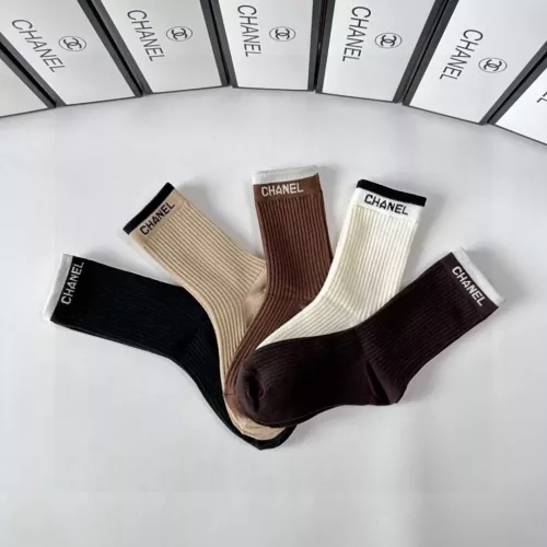 Replica Chanel Socks #1332401 $29.00 USD for Wholesale