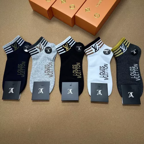 Louis Vuitton LV Socks For Men #1332414 $25.00 USD, Wholesale Replica Louis Vuitton LV Socks