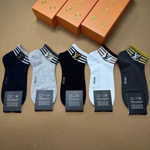 Replica Louis Vuitton LV Socks For Men #1332414 $25.00 USD for Wholesale
