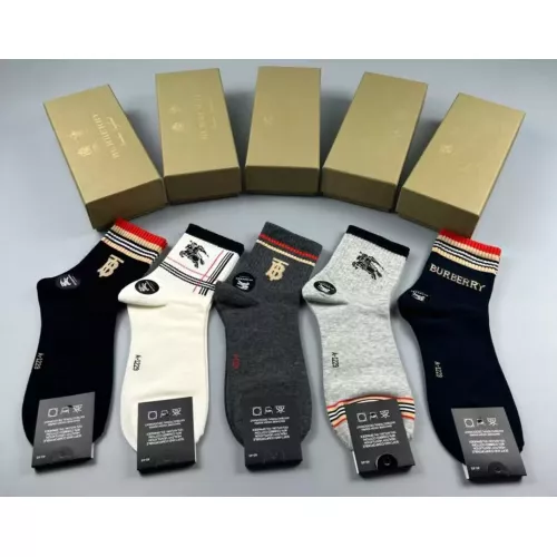 Burberry Socks #1332422 $25.00 USD, Wholesale Replica Burberry Socks