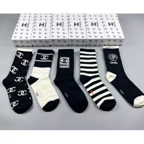Chanel Socks For Women #1332429 $29.00 USD, Wholesale Replica Chanel Socks
