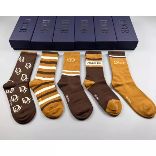 Christian Dior Socks For Women #1332435 $29.00 USD, Wholesale Replica Christian Dior Socks