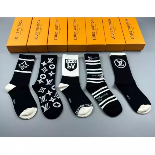 Louis Vuitton LV Socks #1332439 $29.00 USD, Wholesale Replica Louis Vuitton LV Socks