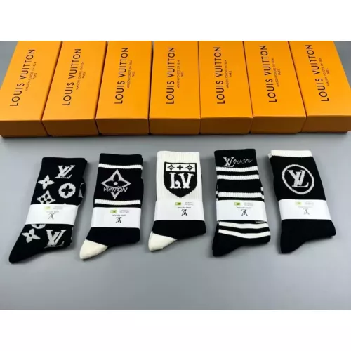 Replica Louis Vuitton LV Socks #1332439 $29.00 USD for Wholesale