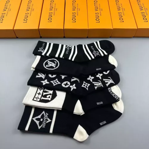 Replica Louis Vuitton LV Socks #1332439 $29.00 USD for Wholesale