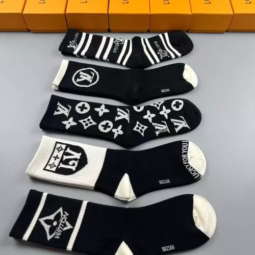 Replica Louis Vuitton LV Socks #1332439 $29.00 USD for Wholesale