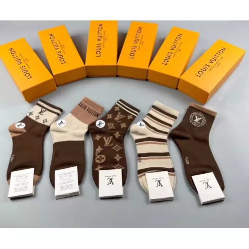 Louis Vuitton LV Socks For Women #1332440 $25.00 USD, Wholesale Replica Louis Vuitton LV Socks