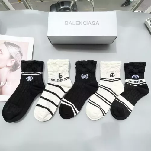 Balenciaga Socks #1332456 $25.00 USD, Wholesale Replica Balenciaga Socks