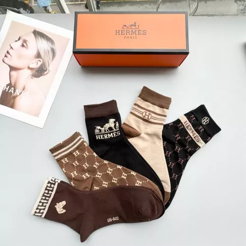 Replica Hermes Socks #1332461 $25.00 USD for Wholesale