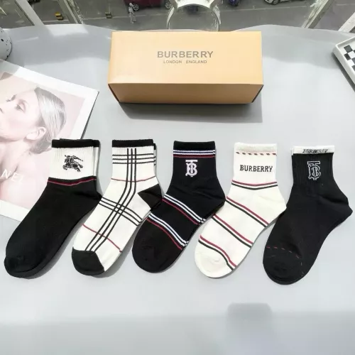 Burberry Socks #1332469 $25.00 USD, Wholesale Replica Burberry Socks